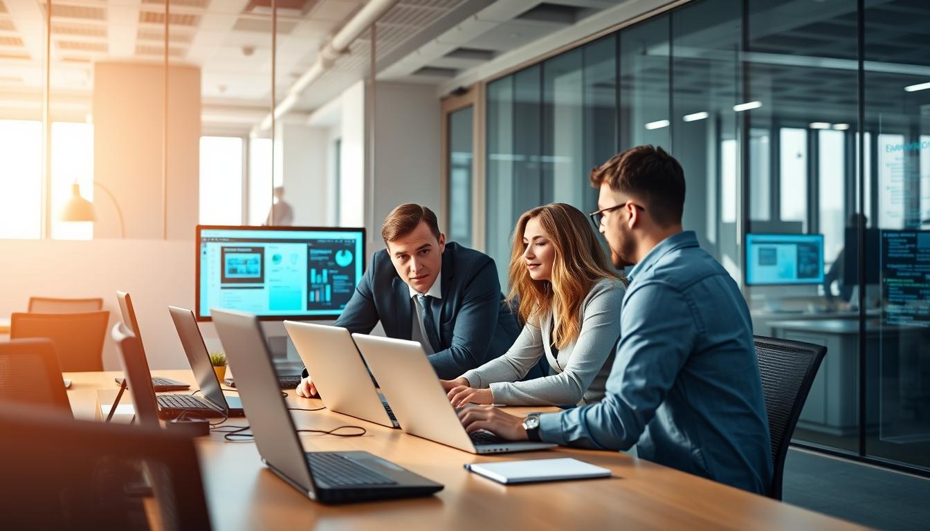 Business growth supported by software development